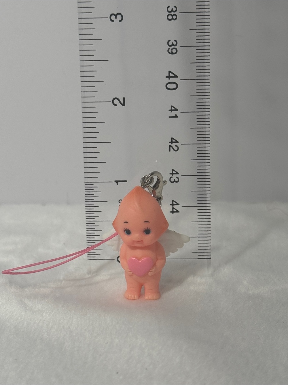 Keychain Heart Kewpie Doll 1”